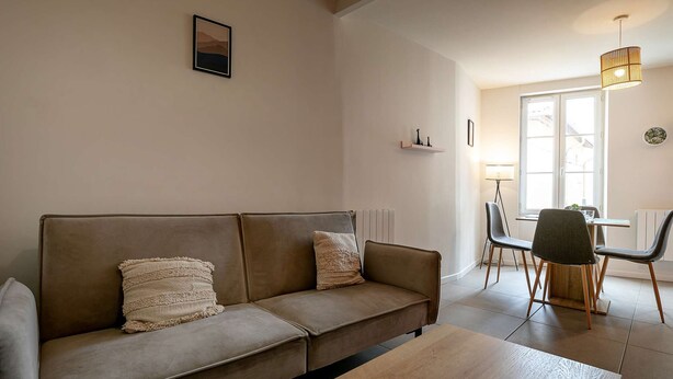 TV, Netflix, streaming services, music library - 3rd floor - Rose - 1 bedroom (Perpignan)