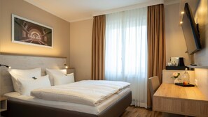 Chambre Double Standard | 1 chambre, literie de qualité supérieure, couette en duvet d'oie