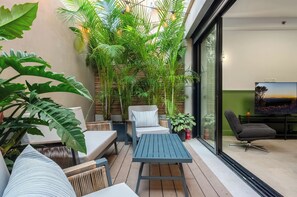 Comfort-Apartment | Terrasse/Patio