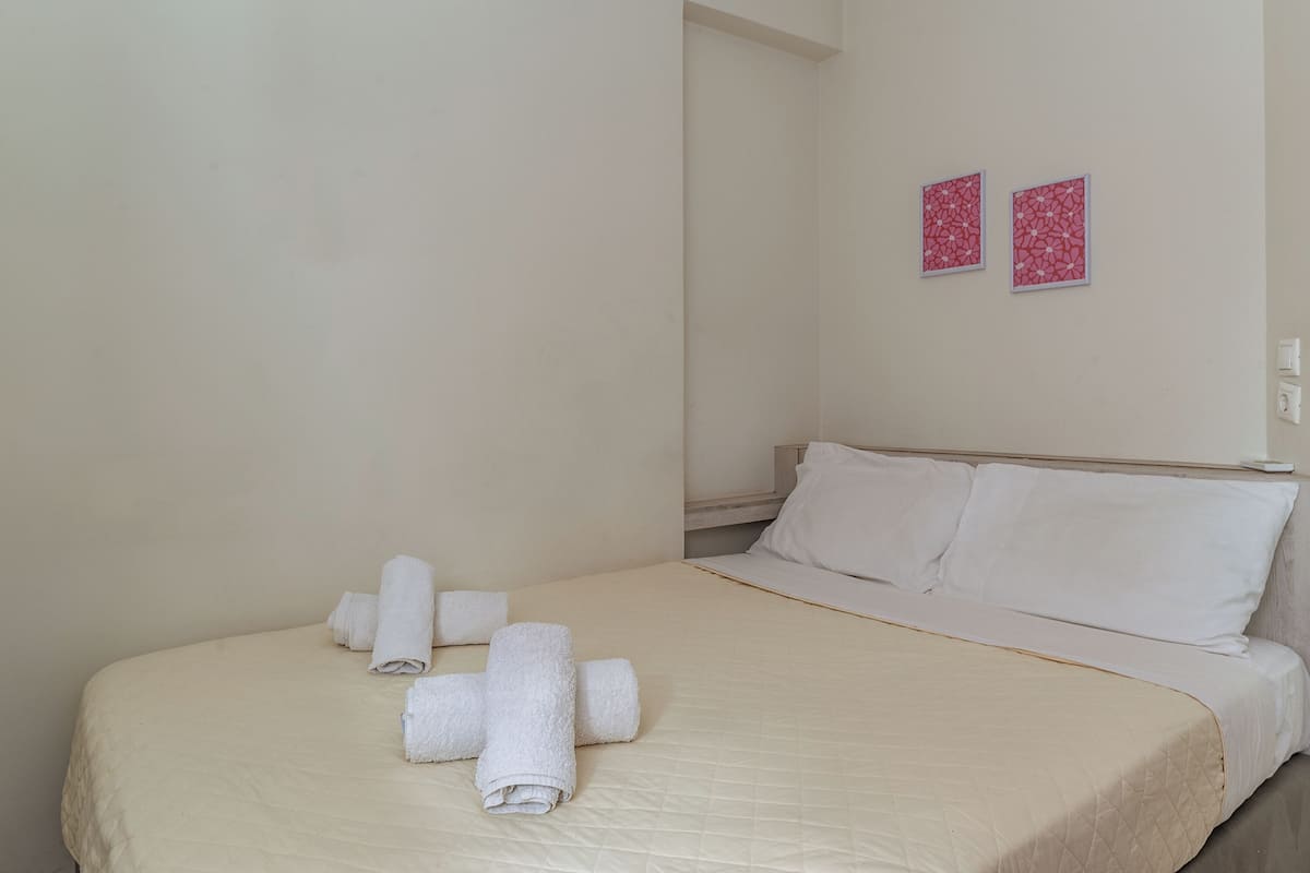 Appartamento (E1) | 1 camera, biancheria da letto di alta qualità, materassi a doppio strato