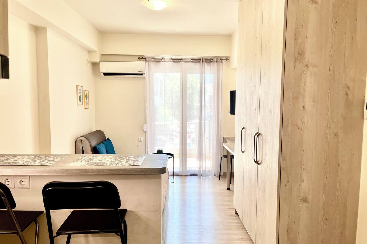Studio (A2) | Literie de qualité supérieure, surmatelas, décoration personnalisée