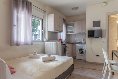 1 habitación, ropa de cama de alta calidad y colchones con pillow-top