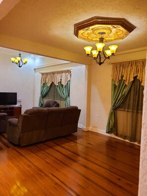 Family House, 4 Bedrooms | Living area - Family house (Georgetown)