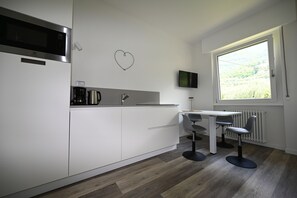 Oven, stovetop, dishwasher, electric kettle