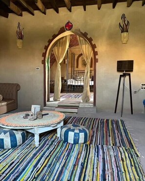 Exclusive Single Room | Premium bedding, bed sheets - Qasr El Bagawat Eco Lodge Hotel (El Kharga)