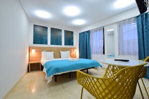 Comfort Double Room | Iron/ironing board, free WiFi, bed sheets - Dacia Residence Apartments (Bucharest)