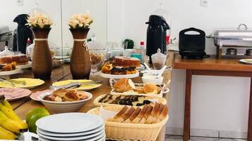 Opções para refeição