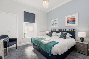 5 bedrooms, iron/ironing board, travel crib, free WiFi