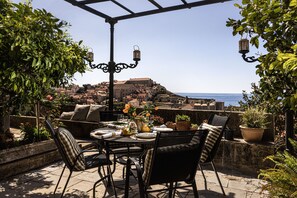 Panoramic Condo (Address: Uz posat 7) | Terrace/patio - Dubrovnik Old Town Apartments (Dubrovnik)