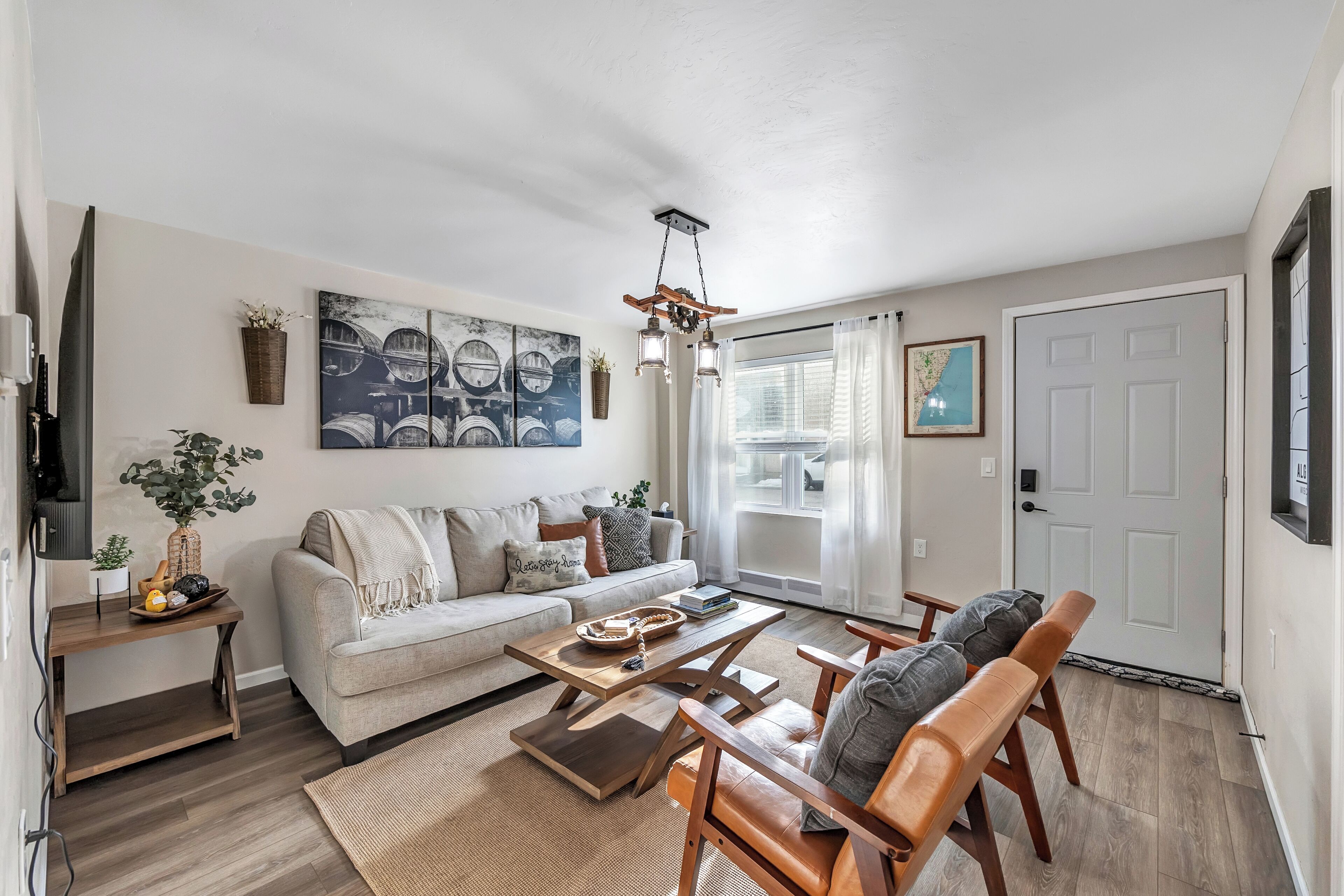 Una Smart TV, libros