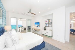2 bedrooms, desk, iron/ironing board, travel cot - Rum Point Resort #404 (Seven Mile Beach)