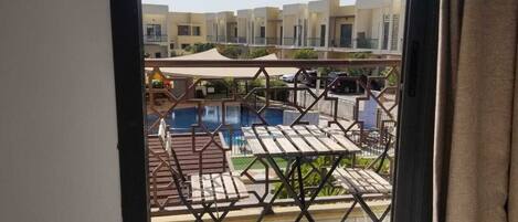 Luxury Villa, Multiple Bedrooms, Accessible, Pool View | Terrace/patio