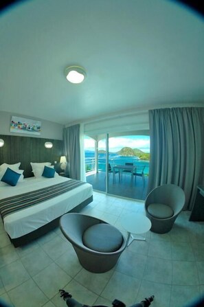 Honeymoon Double Room | In-room safe, blackout drapes, soundproofing, iron/ironing board - HOTEL BOIS JOLI (Terre-de-Haut)