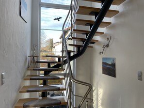 Interior - Large vacation apartment (120m²) with "beautiful view" Garden with playground (Waldeck)