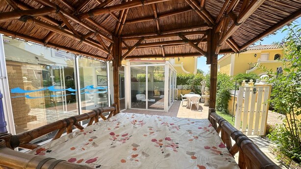 Terrace/patio - Naturist village - La Palmeraie garden / Villa 12 and its spa (Agde)