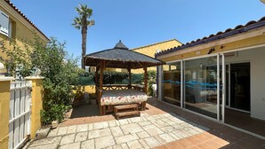 Terrace/patio - Naturist village - La Palmeraie garden / Villa 12 and its spa (Agde)