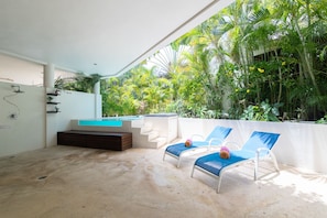 Alberca al aire libre