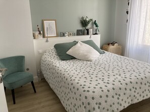 2 chambres, Wi-Fi, draps fournis