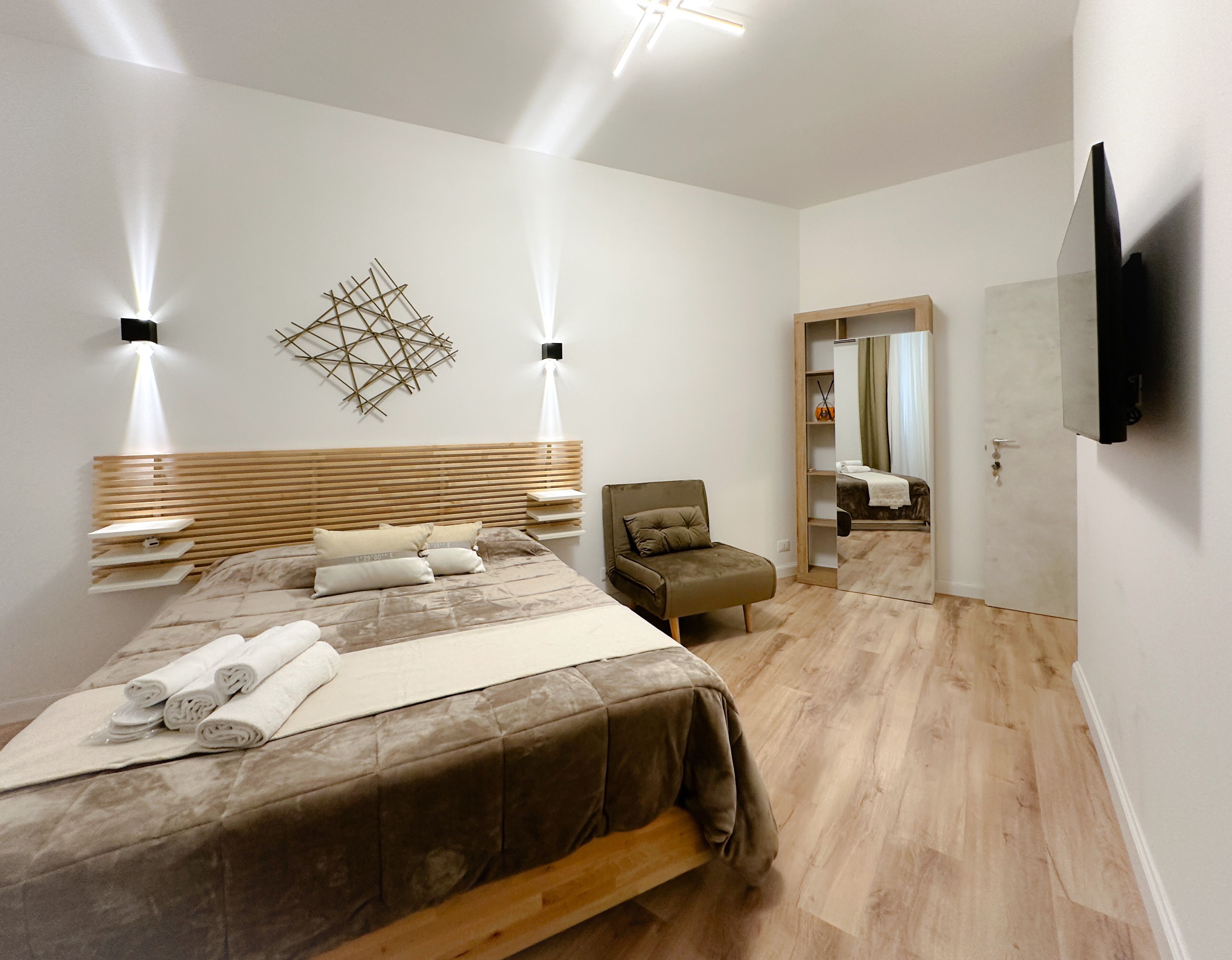 Rom – deluxe | 1 soverom, sengetøy i egyptisk bomull og sengetøy av topp kvalitet