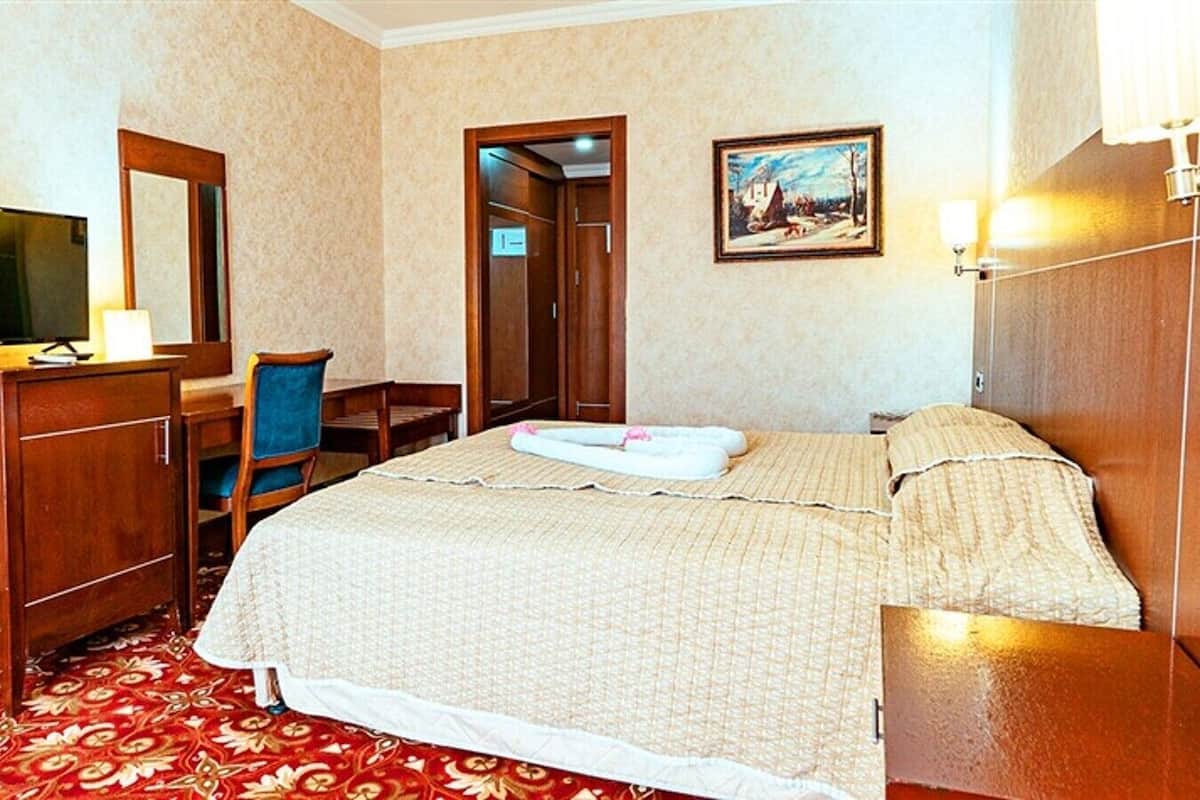 Minibar, laptop workspace, free WiFi, bed sheets
