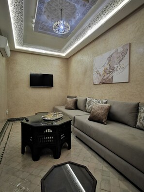 Living area - Luxury Riad - Medina of Marrakech (Marrakech)