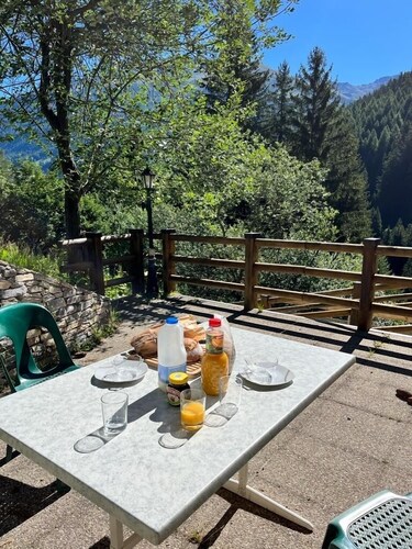 Traditional, cosy Chalet - family sized, facing the forest