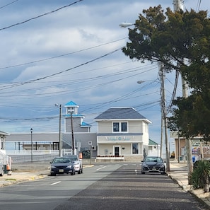 A two-story building with a sign that reads "Venture Inn."