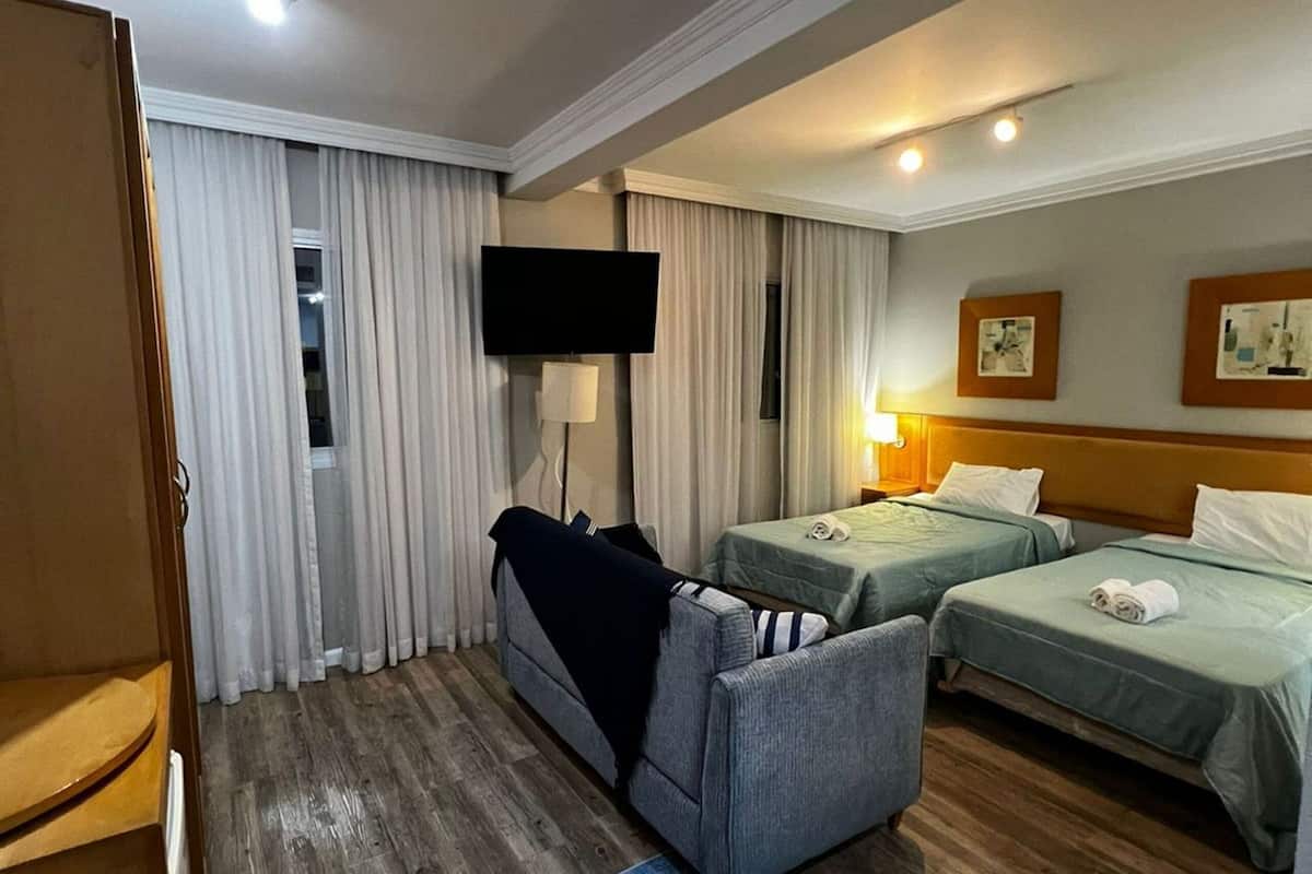 Basic-Zweibettzimmer | 1 Schlafzimmer, kostenloses WLAN, Bettwäsche