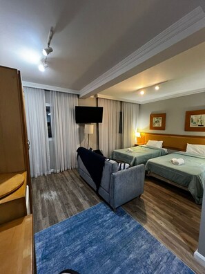 Basic-Zweibettzimmer | 1 Schlafzimmer, kostenloses WLAN, Bettwäsche