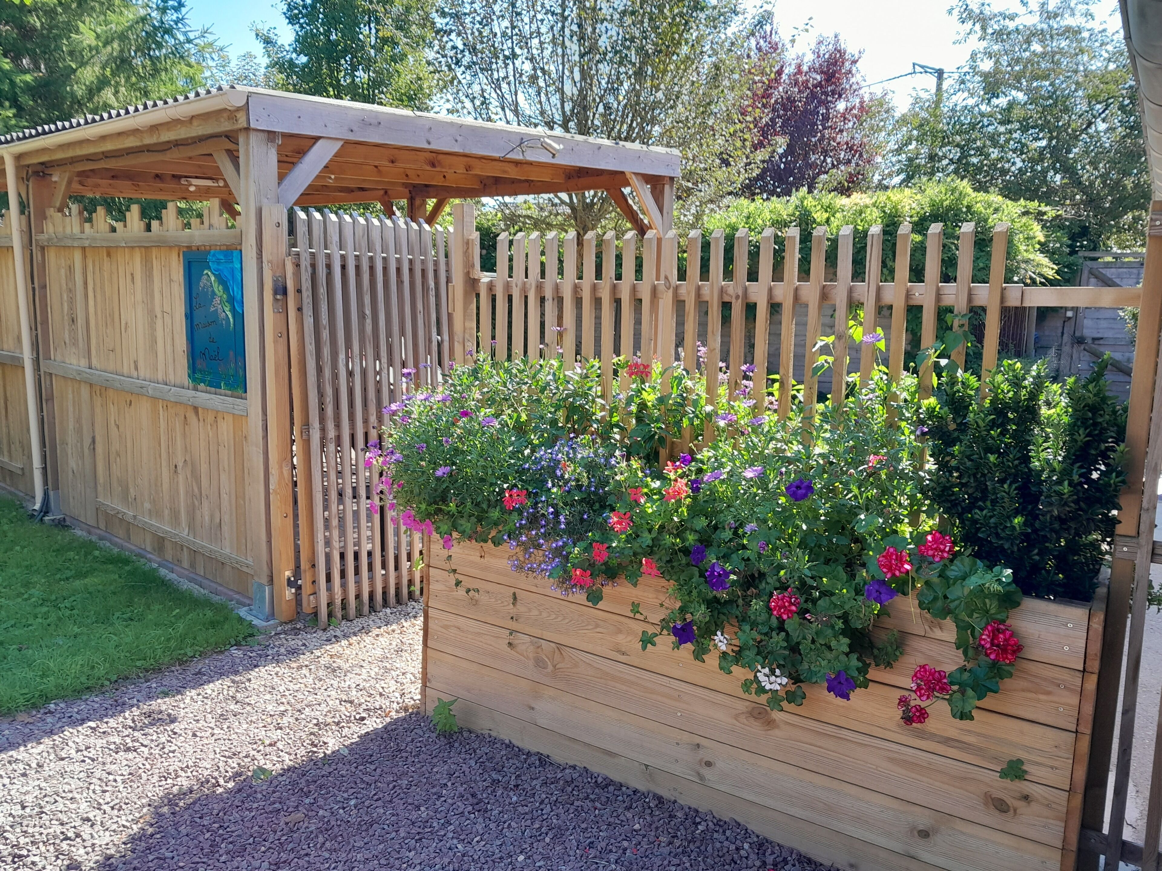 Enceinte de l’hébergement