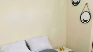 1 غرفة نوم وواي فاي وملاءات أسرّة