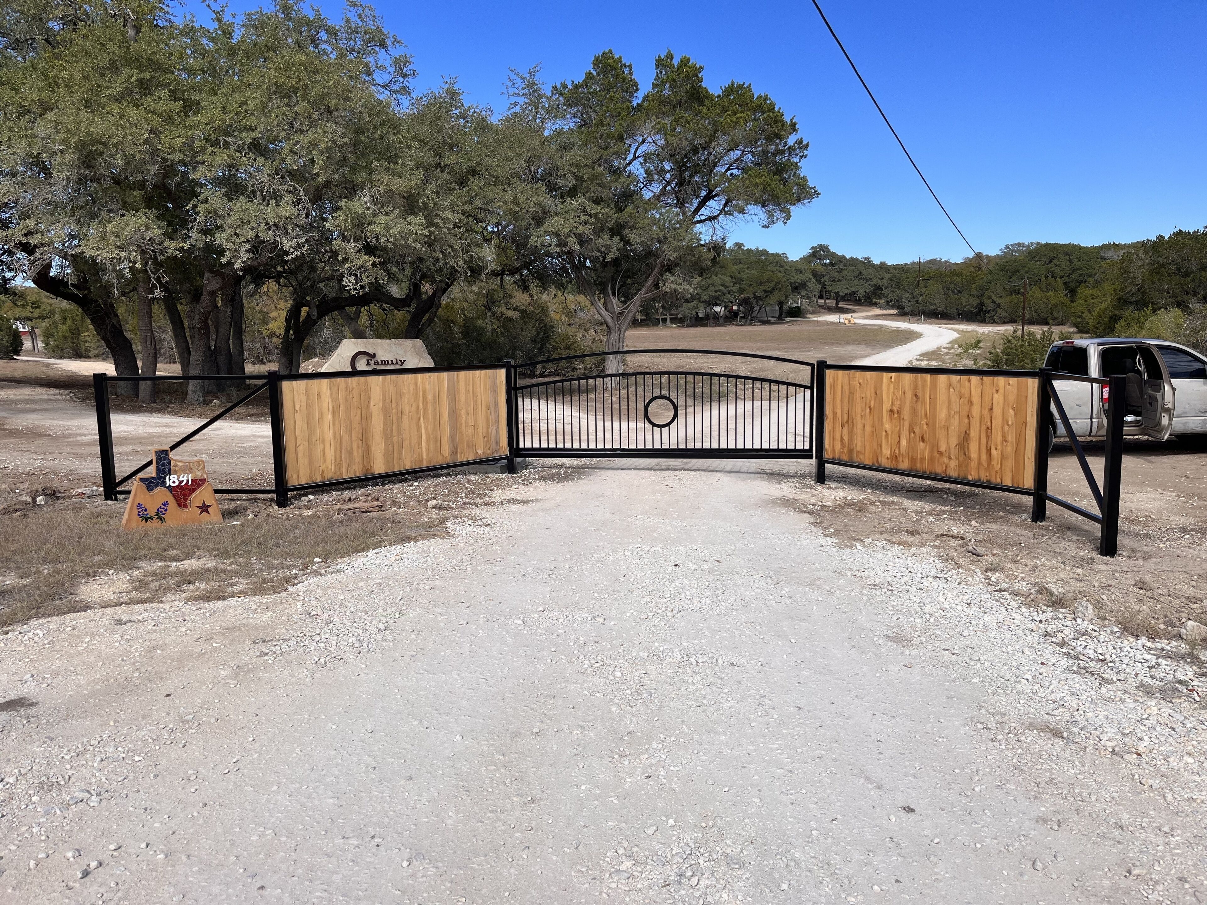 Facciata della struttura