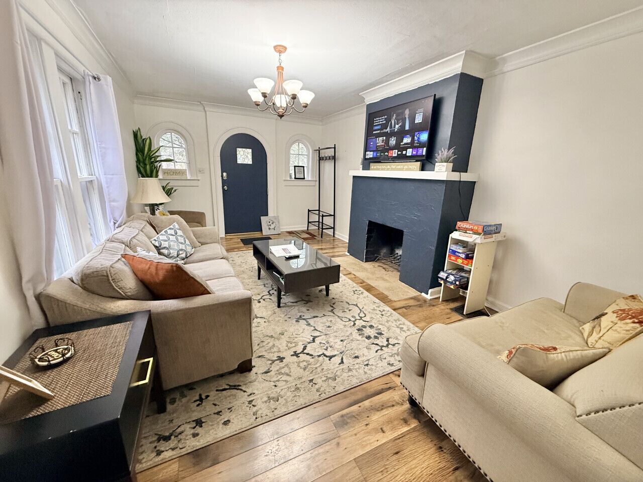 Télévision, cheminée, jeux vidéo, Netflix