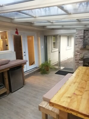 Restauration en plein air