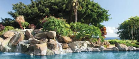 Alberca al aire libre