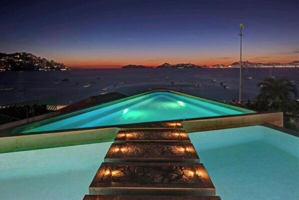 Pool - Beautiful apartment with Sea View and Pool in Aca (Acapulco de Juárez)