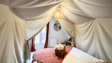 1 chambre, Wi-Fi, draps fournis