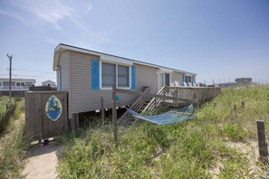 Exterior - 5010 - Once Upon A Tide - Oceanfront KDH Escape w/ Beach Access (Kill Devil Hills)