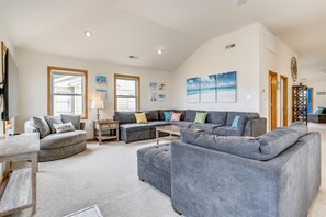 Fernseher, Tischfußball, Bücher