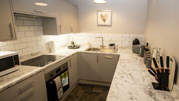 High chair, dining tables