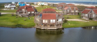 Beautiful ocean views from condo's 3 story deck!