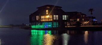 Beautiful ocean views from condo's 3 story deck!