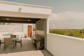 豪華獨棟房屋, 私人泳池 | 露台/庭院