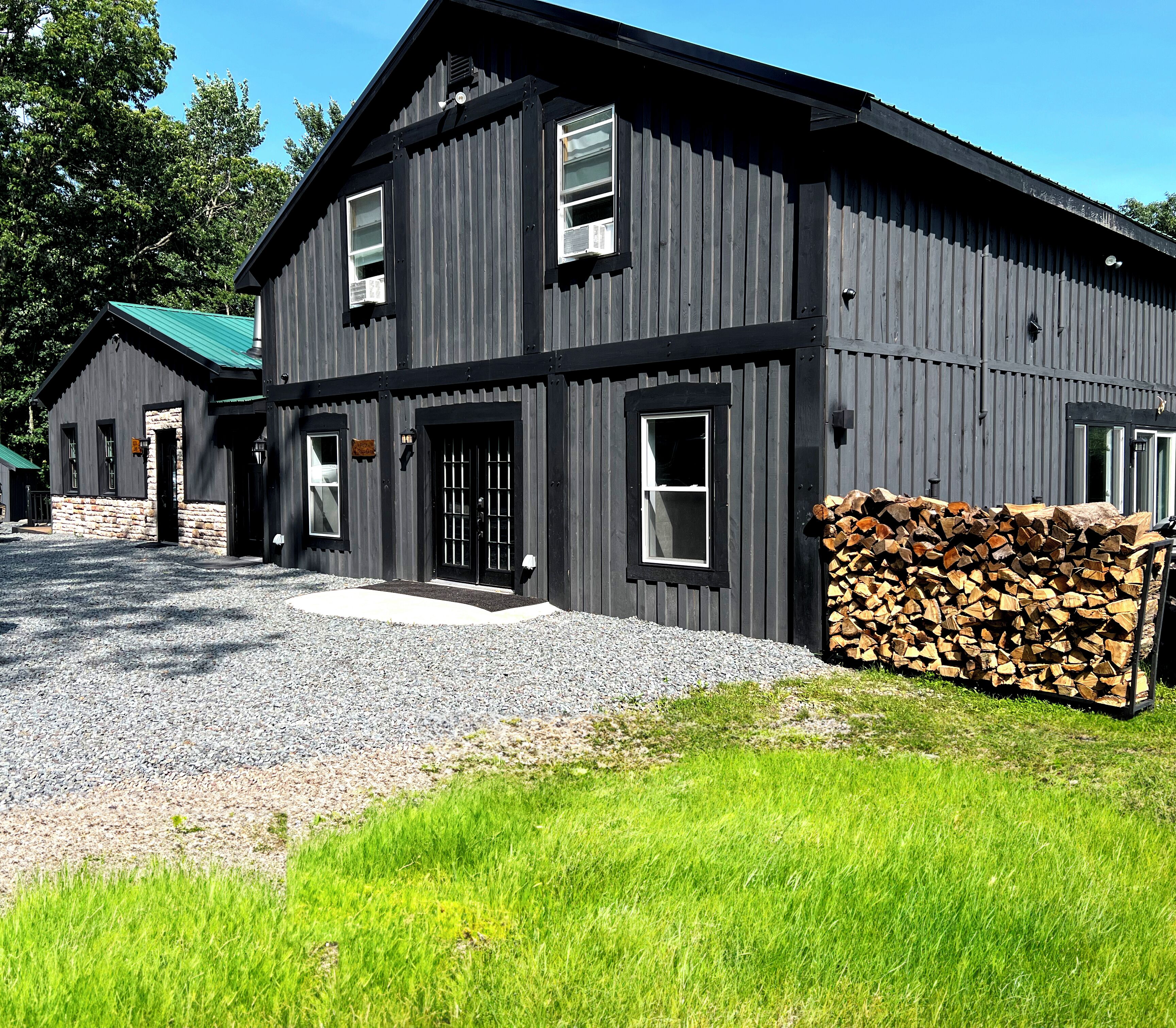 The Rock Retreat  - located on 200 acres of secluded land in the mountains.