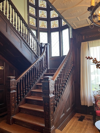 Interior. Westcott Mansion with Pickleball Court & Huge Gazebo