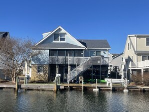 Exterior - Waterfront Fenwick Beach House with Dock, 3 Decks, Linens, Bikes, Kayaks, SUPs (Fenwick Island)