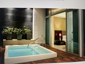 Una piscina climatizada
