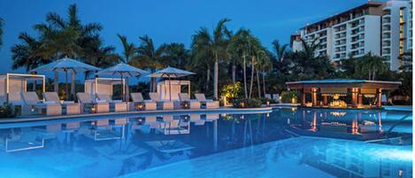 Piscina interna, piscina externa