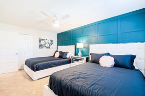 3 bedrooms, iron/ironing board