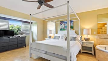 3 bedrooms, in-room safe, iron/ironing board, free WiFi